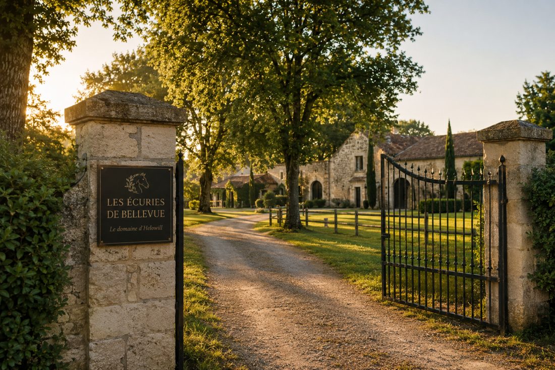 Entrée du domaine