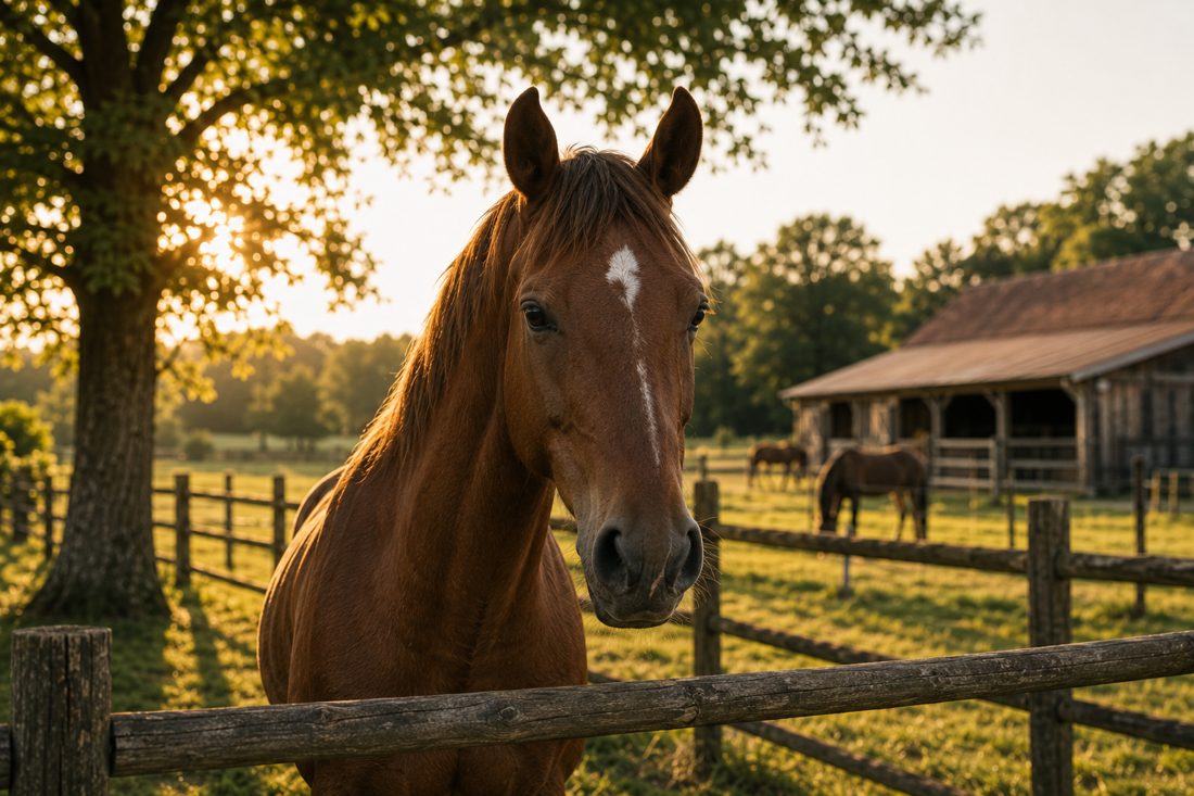 Portrait de cheval