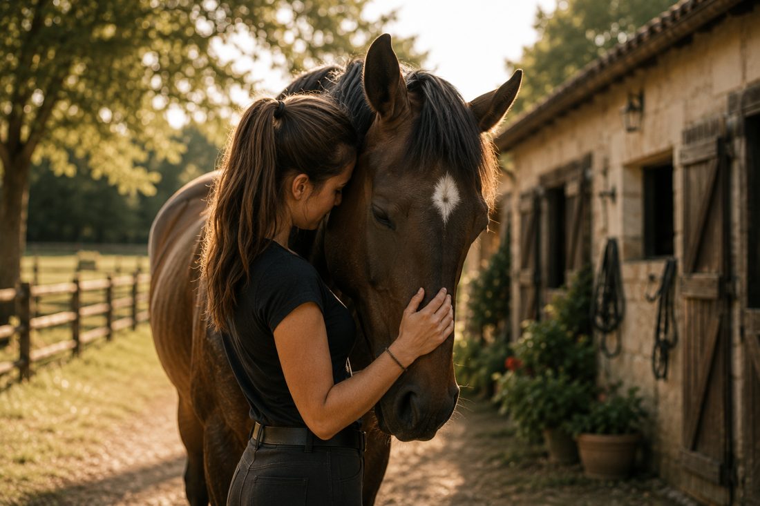 Cavalière et cheval